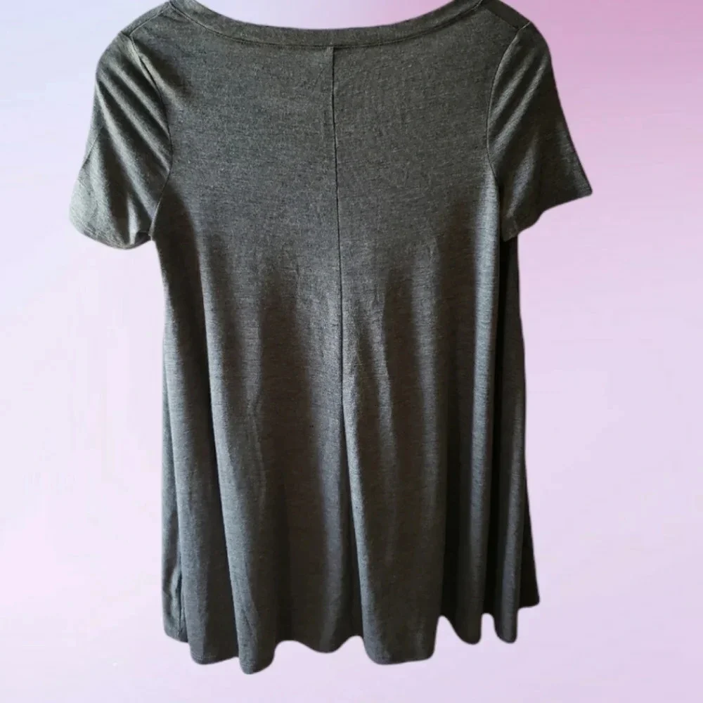 Mudd women blouse dark gray size xs - Picture 3 of 5